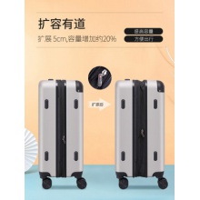 瑞士军刀行李箱男拉杆箱万向轮24寸旅行箱女皮箱密码箱商务登机箱