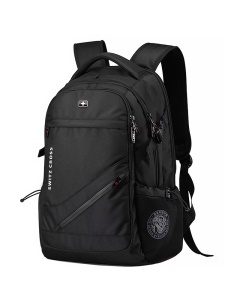 瑞士双肩包男士超大容量旅行电脑背包男2021新款高中初中学生书包