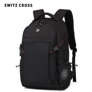 瑞士双肩包男士大容量休闲旅行背包商务电脑包2021年新款学生书包
